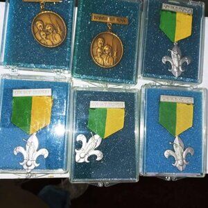 6 Bsa boy scout lds mormon medal on my honour all 6 for $25